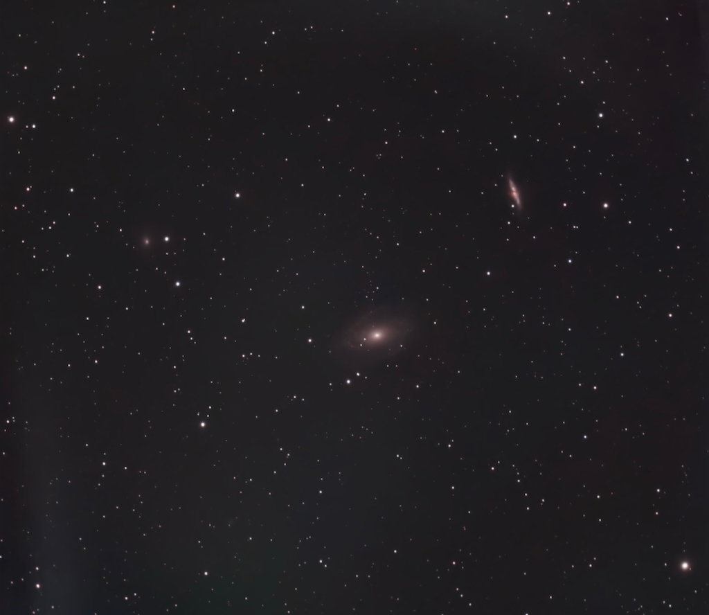 M 81 galaxy with seestar